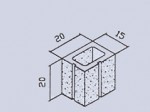 4 galletas medio terminal